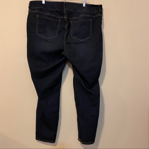 Torrid 22R Trendy Super Stretch Dark Wash Skinny J - Picture 3 of 8